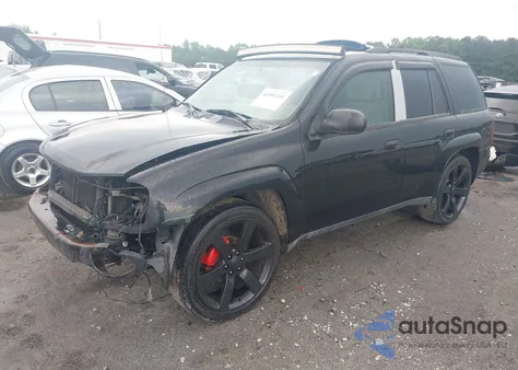 2007 Chevrolet Trailblazer Ls из США, поврежденный, VIN 1GNDS13S772231546